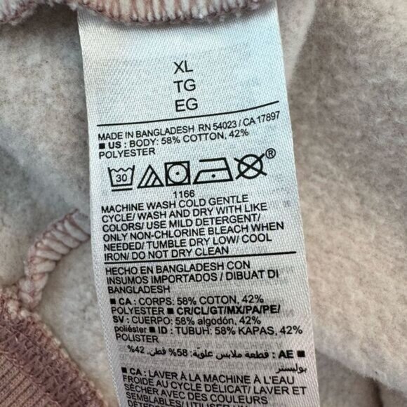 Old Navy heathered pink sweatshirt - Picture 5 of 5